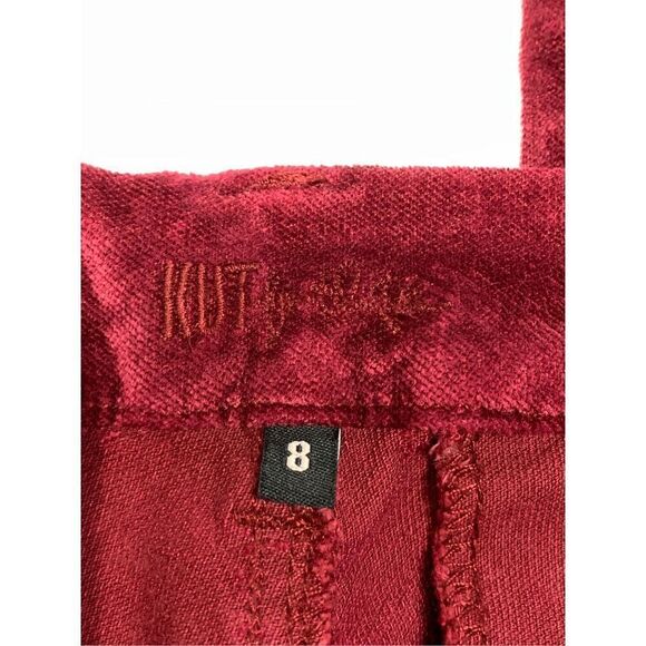 006 Kut from the Kloth skinny Diana velvet pant size 8 - Picture 2 of 7